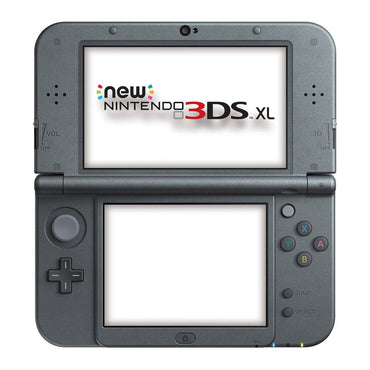 New Nintendo 3DS XL Grey With Metal Covers