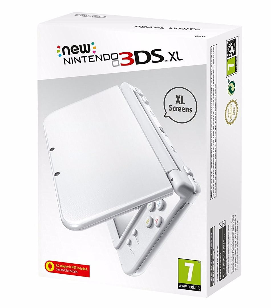 New Nintendo 3DS XL Pearl White