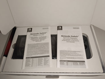 Nintendo Switch console unboxing